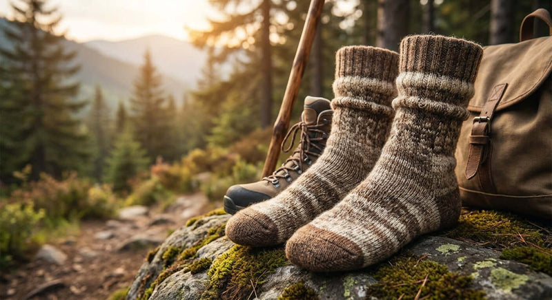 Die besten Alpaka-Wandersocken für Outdoor-Touren