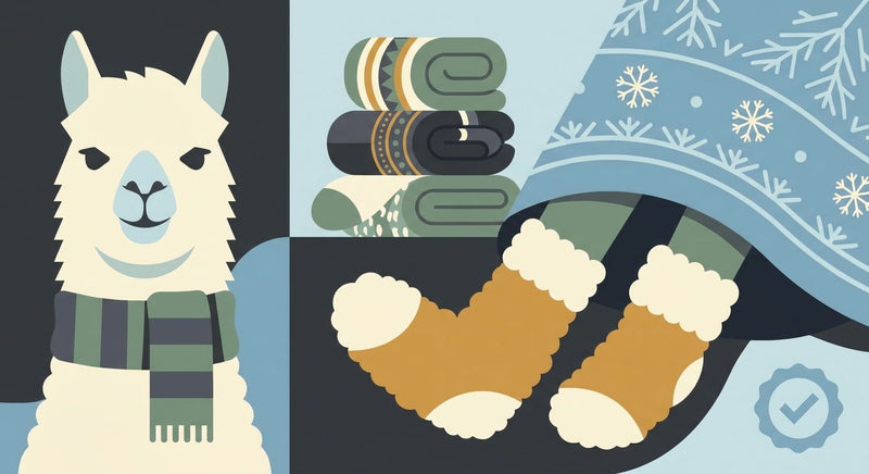 Beste Alpaka-Socken für kalte Winterfüße