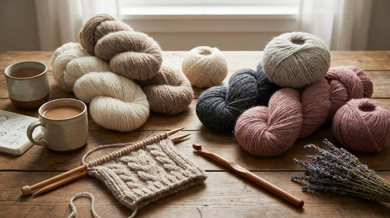Alpakawolle kaufen für Stricken und Häkeln