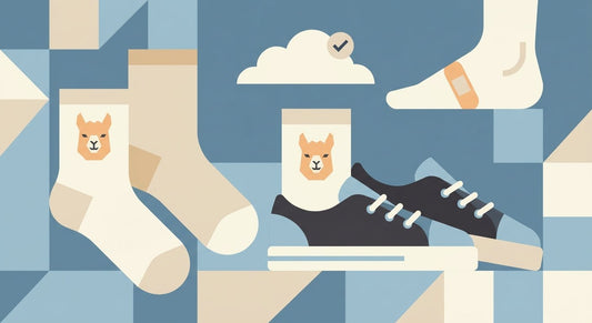 Alpaka-Slipper-Socken für Sneaker: Unsichtbar und blasenfrei