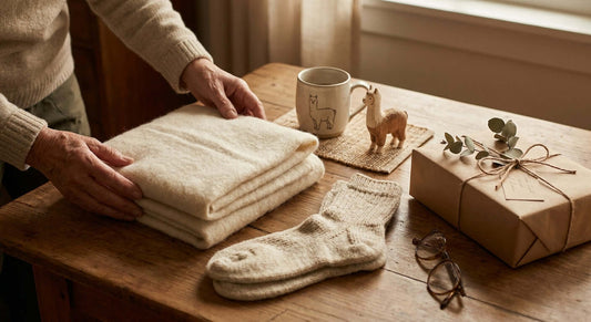 Alpaka-Geschenke für Oma und Opa