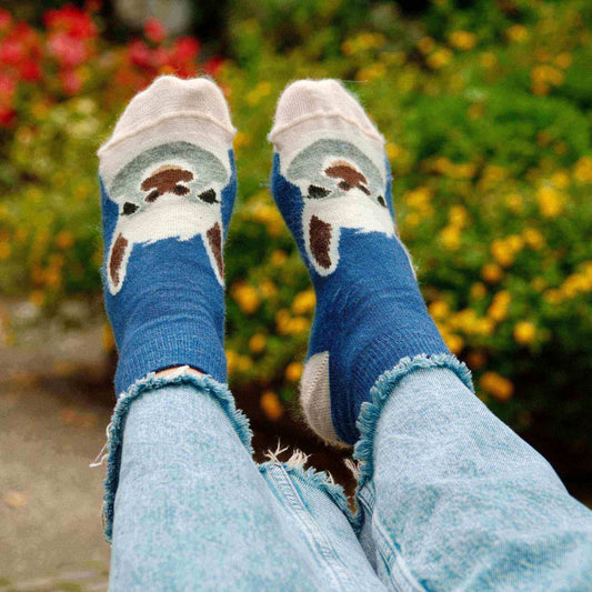Socken aus Alpakawolle: von Sneaker Socken bis warmen Stricksocken