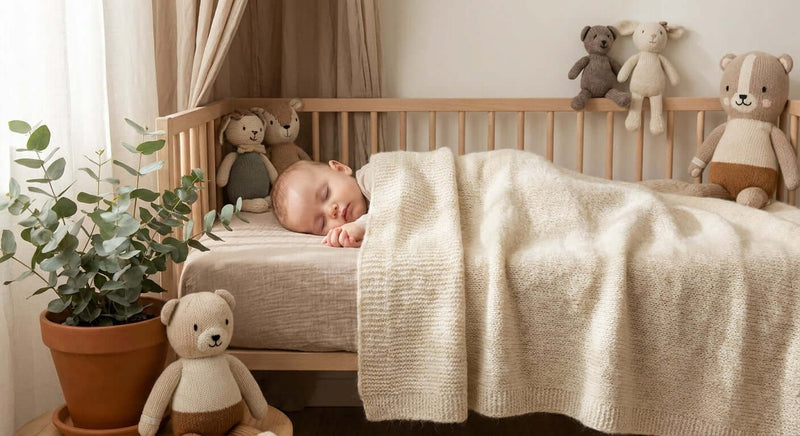 Alpakadecke fürs Baby: Weich und natürlich