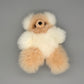 Alpaka Kuscheltier Teddybär aus Baby-Alpakafell – 22 cm