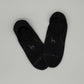 Anti-Rutsch Bund Alpaka Sneaker Socken schwarz