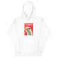 Alpaka Hoodie Unisex – „Schau einem Alpaka nie zu tief in die Augen“ Kapuzenpullover mit Alpaka Motiv.