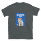 Alpaka Spruch T-Shirt mit dem Satz "Geht's deiner Seele mal kacka, hilft ein Alpaka!" und einem Alpaka-Bild.