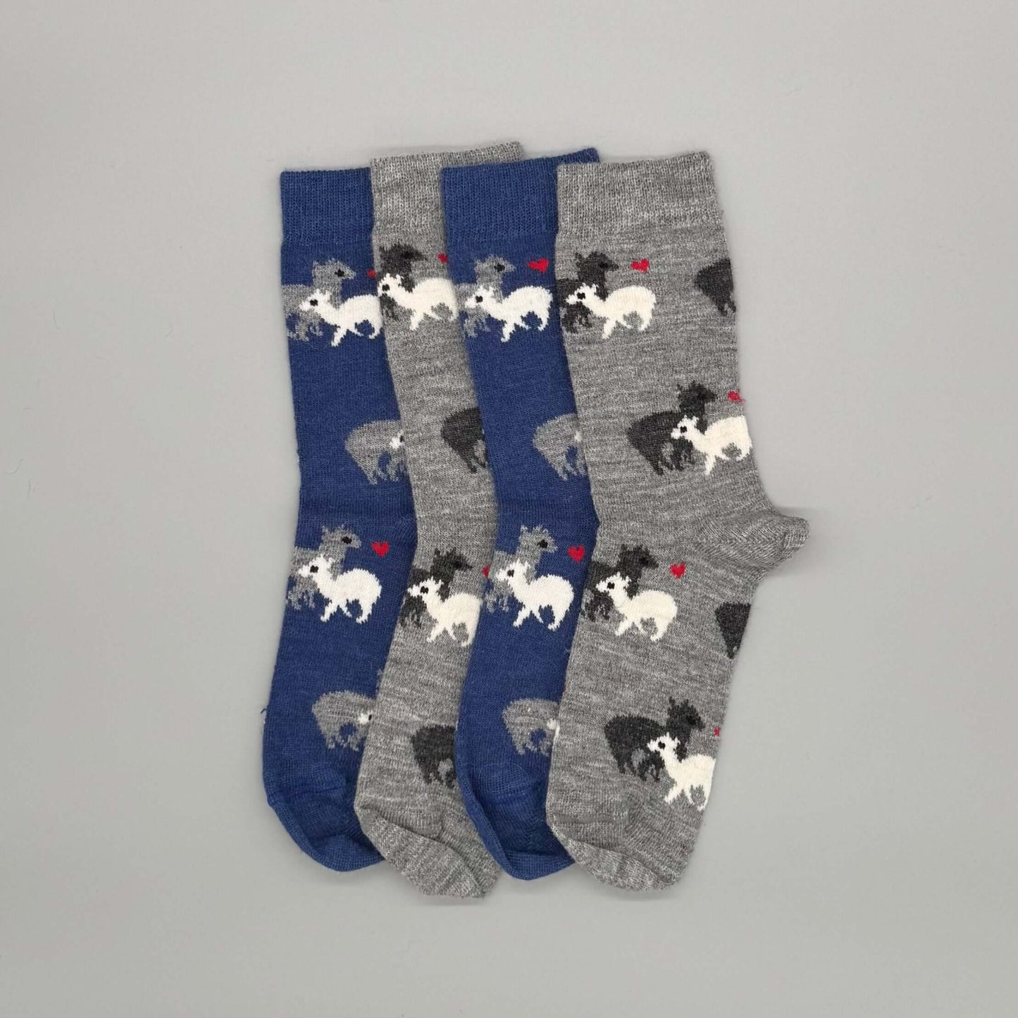 Lustige Socken aus Alpakawolle für Damen und Herren