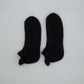 Alpaka Sportsocken Herren & Damen mit Fersenschutz – ganzjährig geeignet, in Schwarz.