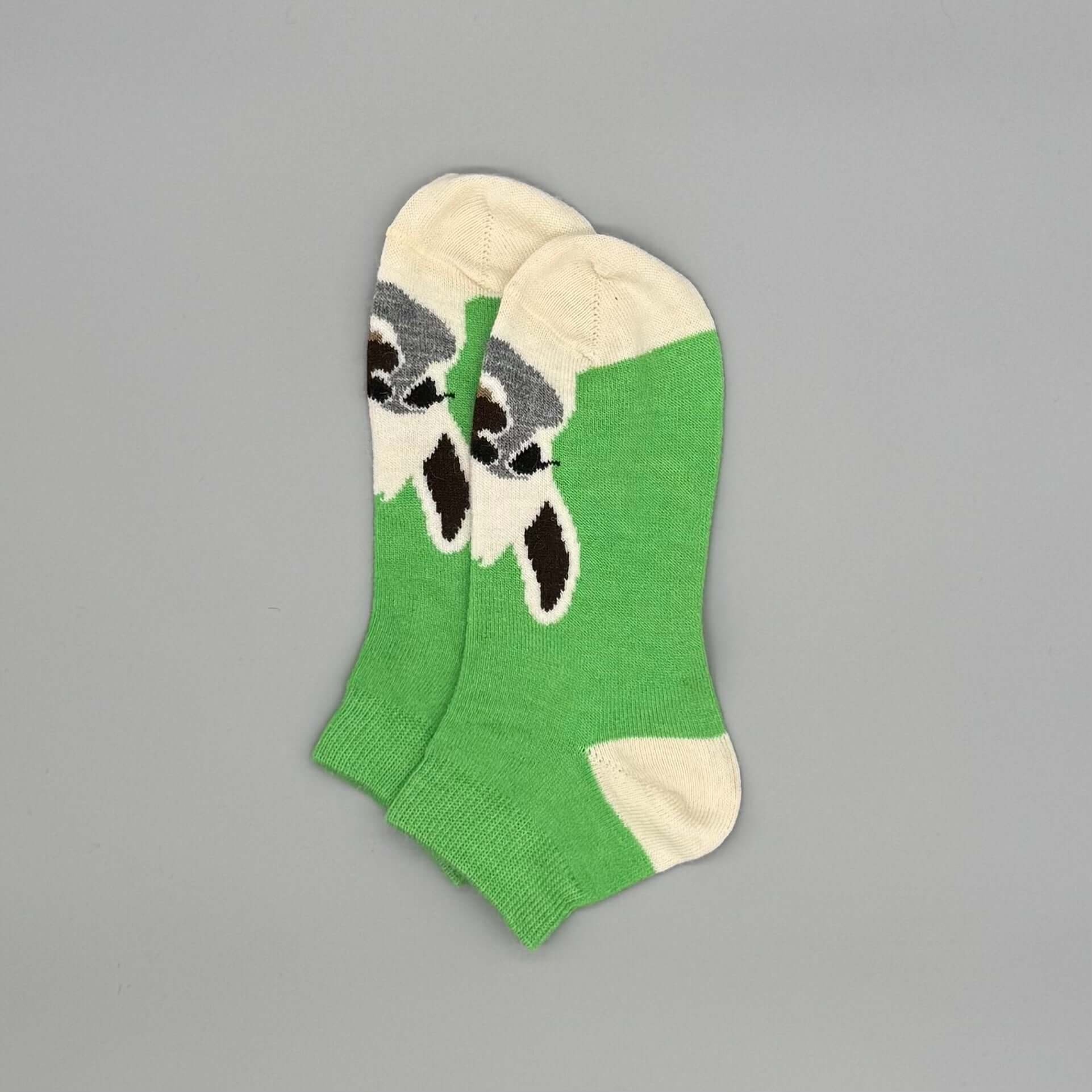 Alpaka Sneaker Socken in Blau