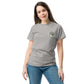 Nahaufnahme des Alpaka-Drucks auf dem Shirt