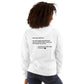 Statement Hoodie mit Alpaka Motiv und Spruch, mental health hoodie für positive Botschaften und Selbstliebe.