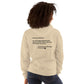 Statement Hoodie mit Alpaka Motiv und Spruch für mentale Gesundheit – mental health hoodie, stilvoll und bedeutungsvoll.